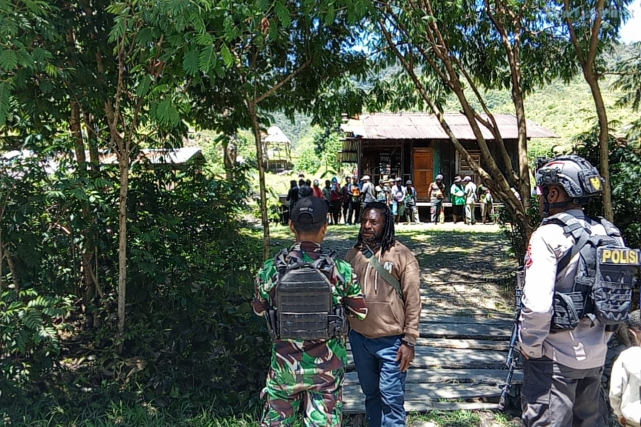 Koramil 1714-01/ILU Lakukan Penjemputan Jenazah oleh Aparat Gabungan TNI dan Polri Distrik ILU