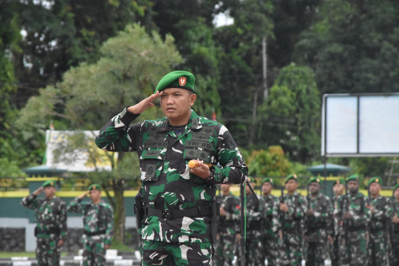 Peringati Hari Sumpah Pemuda Ke-97 Tahun 2025, Dandim 1710/Mimika Pimpin Upacara Pengibaran Bendera