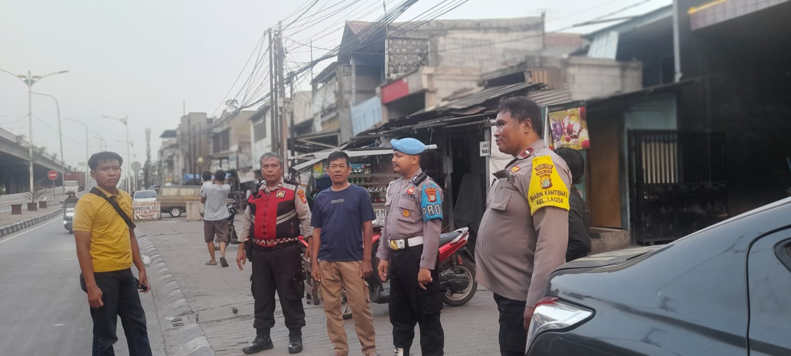 Respon Cepat Polsek Koja Tindaklanjuti Laporan Warga Melalui Hotline 110, Cegah Tawuran dan Jaga Kondusifitas Wilayah