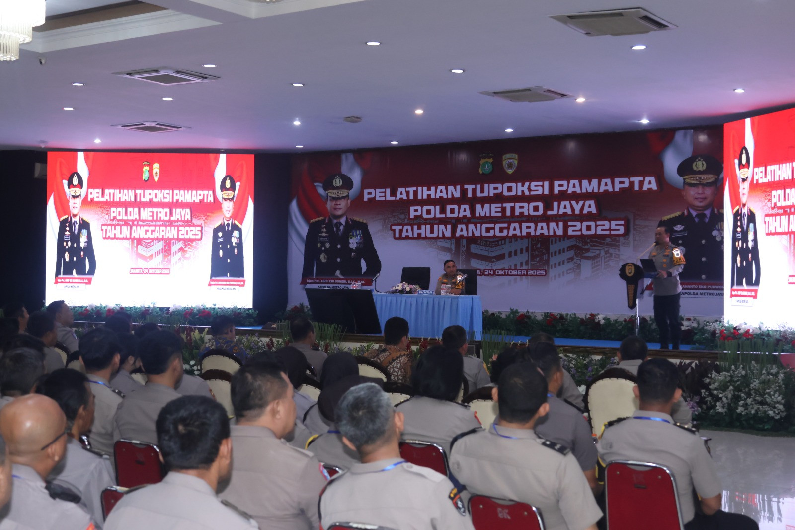 Polda Metro Jaya Gelar Pelatihan Tupoksi Pamapta, Tekankan Empati dan Profesionalisme Polisi