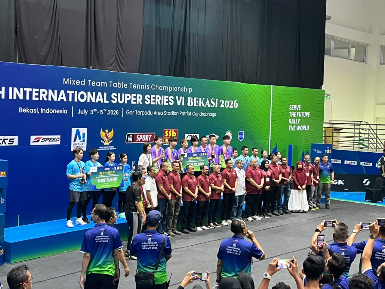 Grand Final UAH International Super Series VI 2026 Berlangsung Sukses di Bekasi, Tim China Raih Gelar Juara