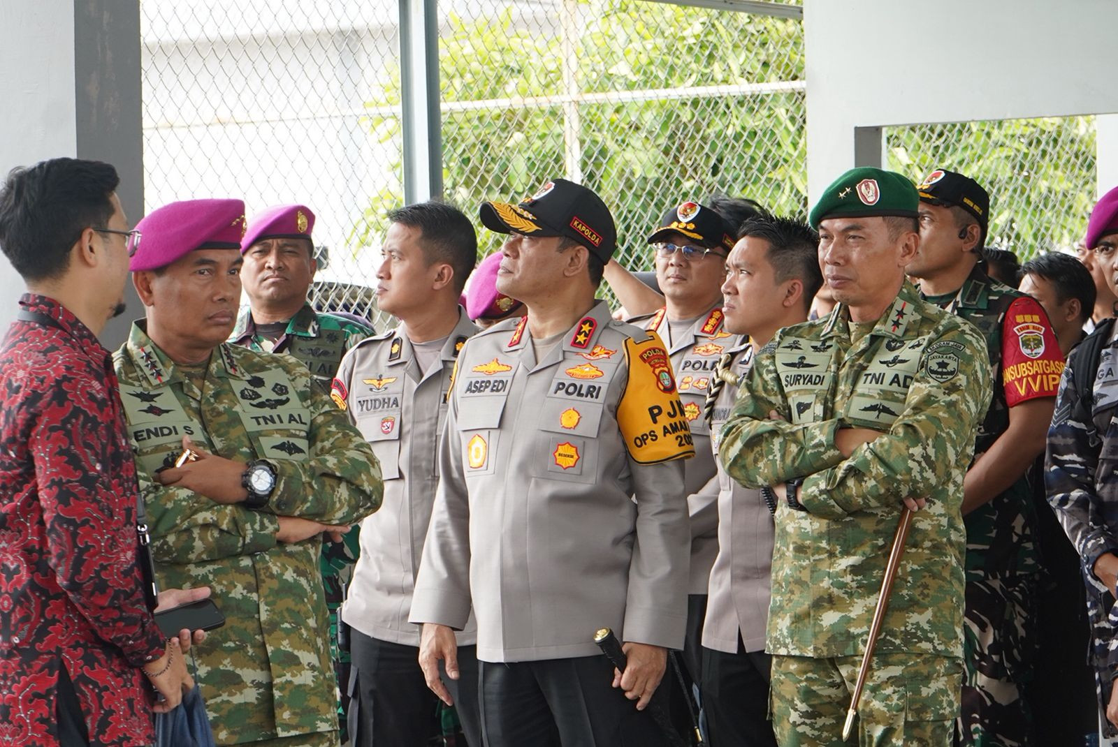 Polres Metro Jakut Gelar Pengamanan Presiden RI dalam Rangka Kunjungan Kerja ke Kolinlamil Jakarta Utara