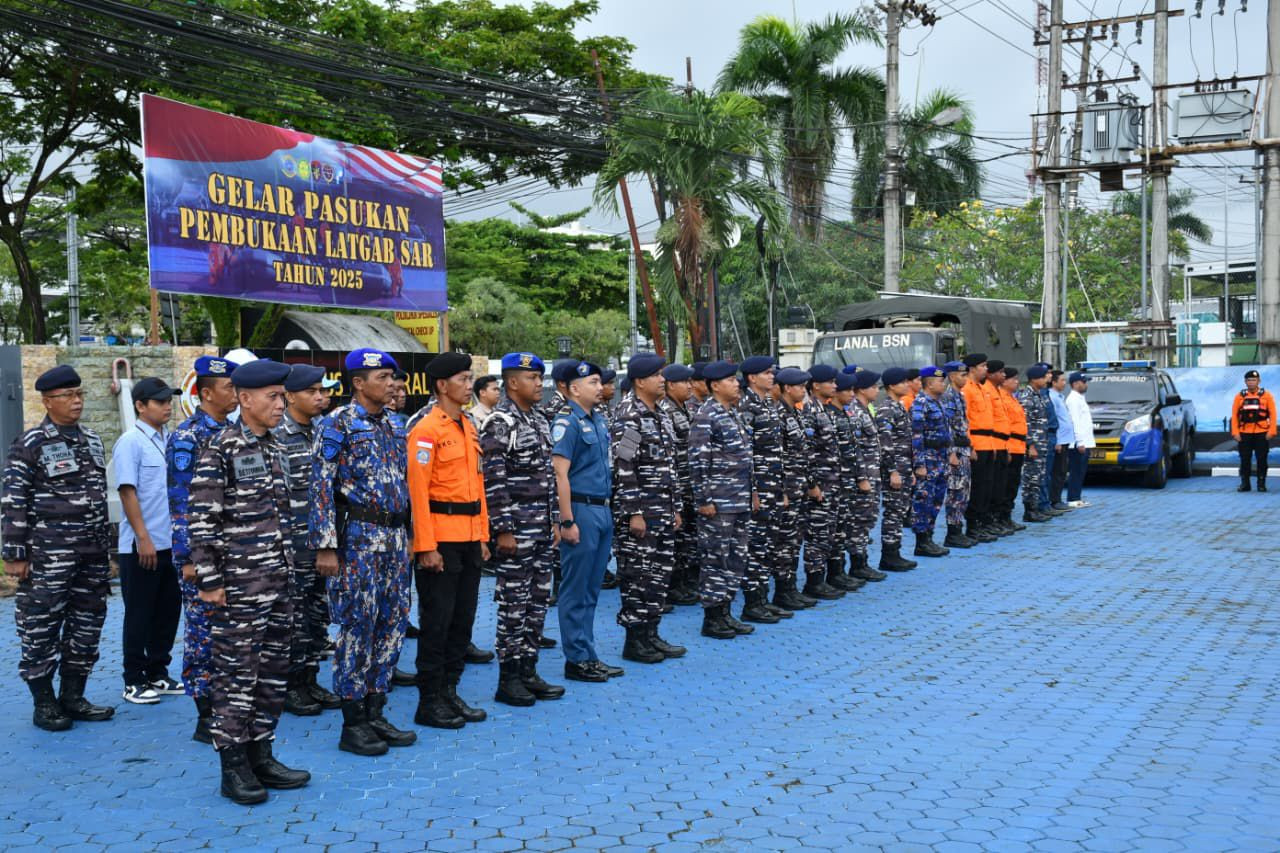 Lanal Banjarmasin Gelar Upacara Pembukaan Latgab SAR