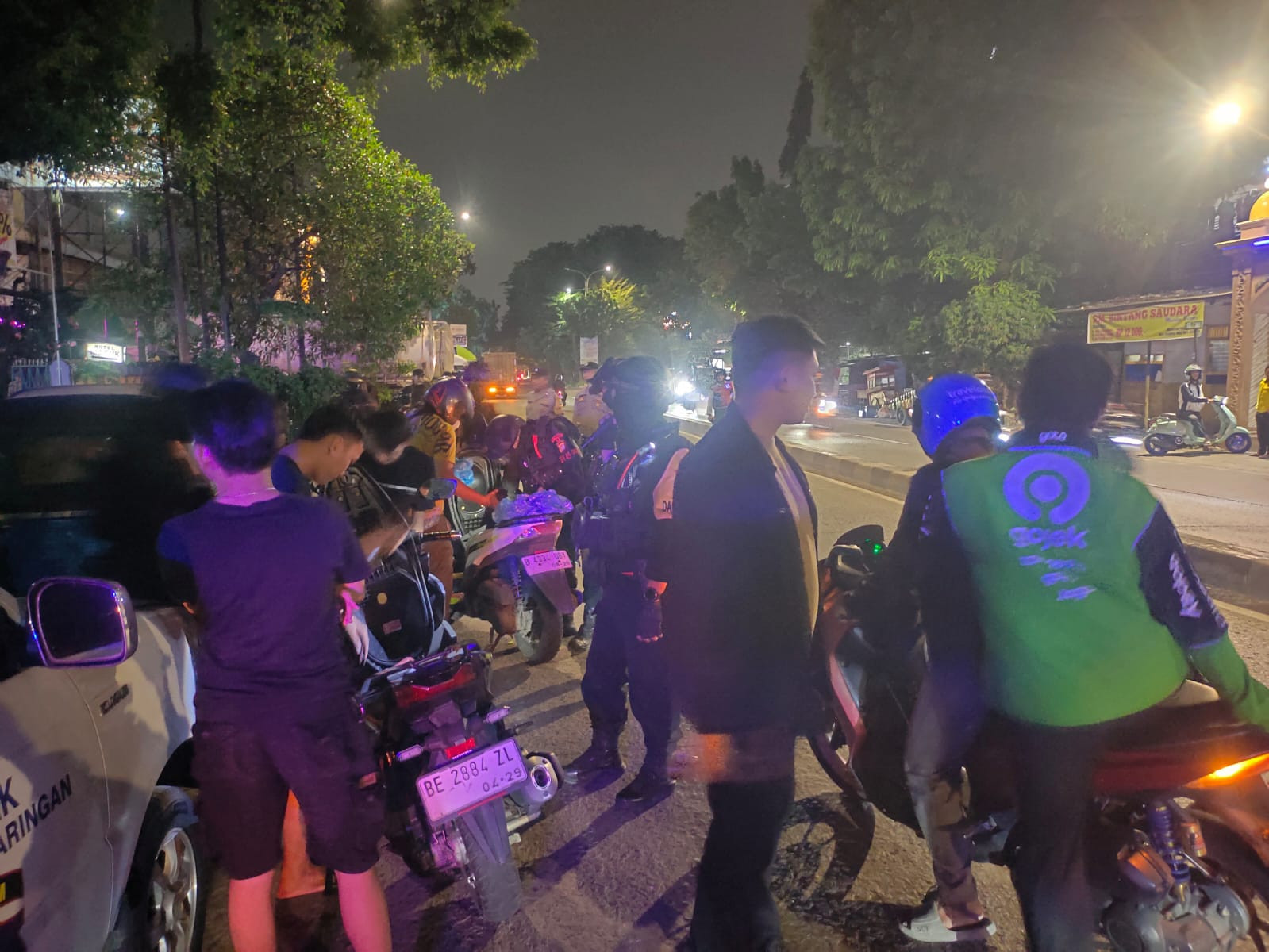 KRYD Polsek Metro Penjaringan Sikat Potensi Gangguan Kamtibmas, 16 Sepeda Motor Tanpa Kelengkapan Surat Diamankan