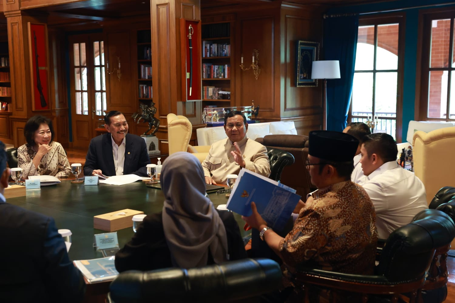 Bertemu Prabowo, DEN Dukung Percepatan Transformasi Digital Pemerintah