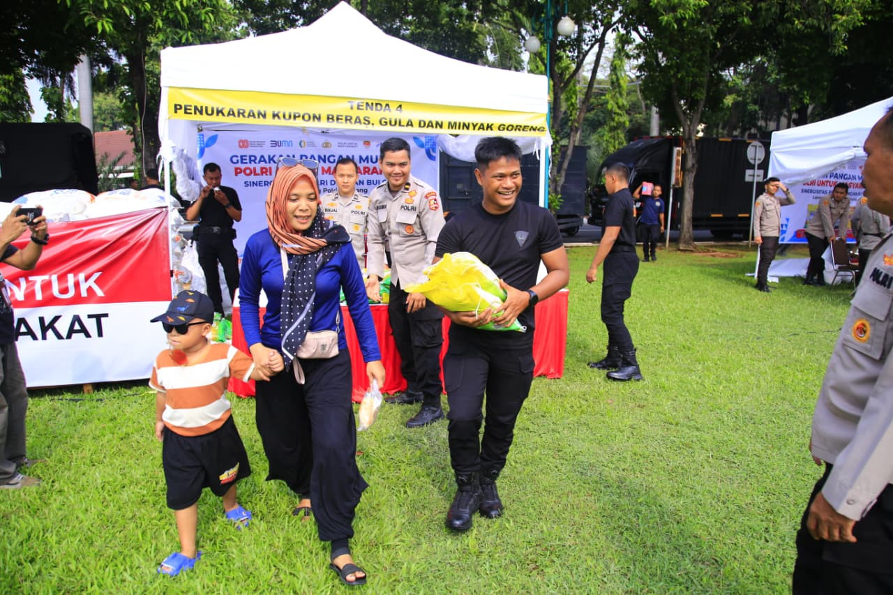 Polri Dukung Gerakan Pangan Murah, Bantu Masyarakat Dapatkan Sembako dengan Harga Terjangkau
