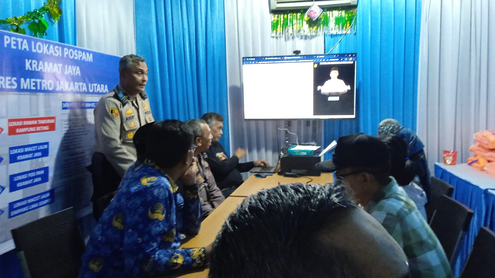 Operasi Ketupat Jaya 2026: Polisi dan Forkopimcam Koja Perkuat Pengamanan di Pospam Kramat Jaya