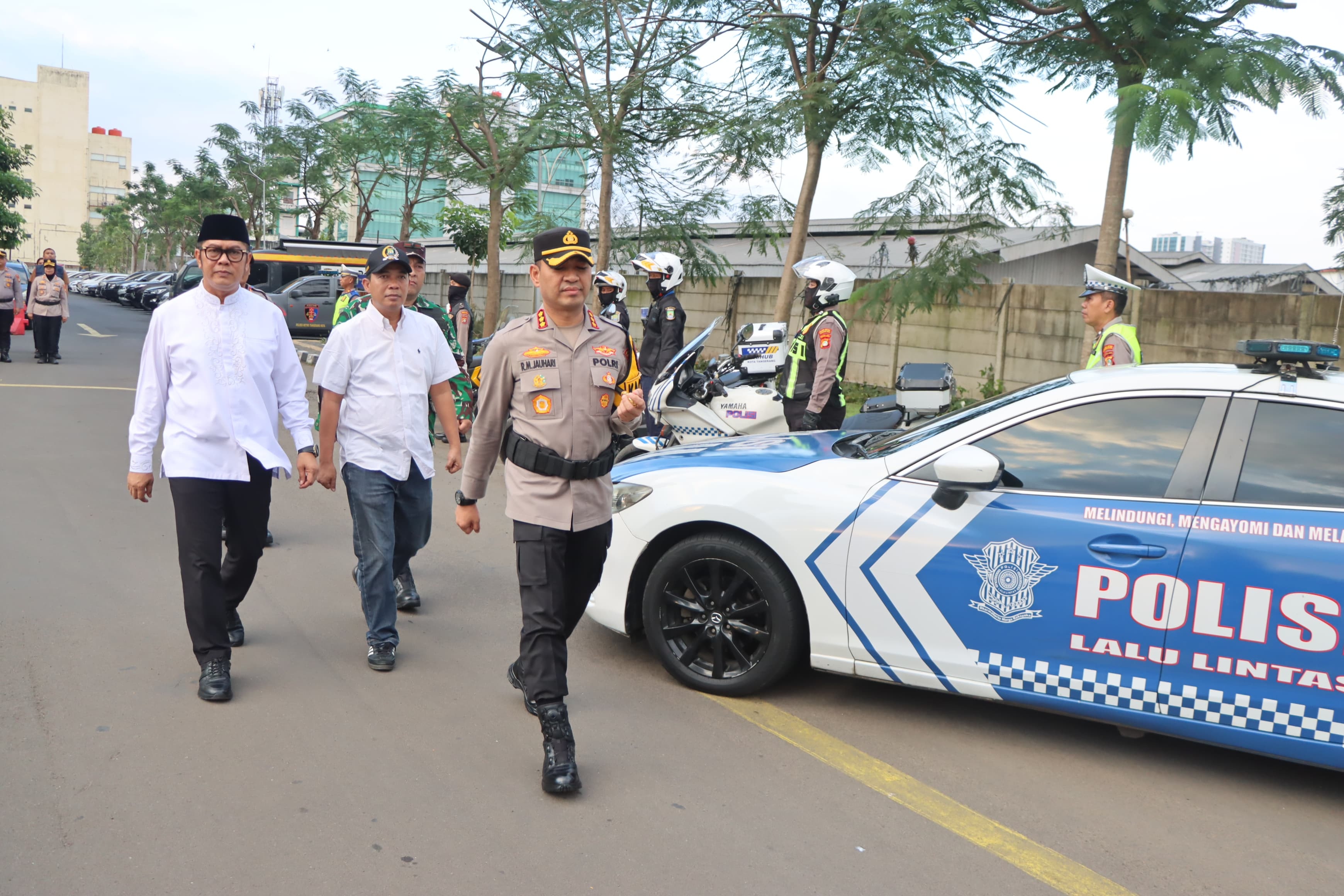 1.839 Personel Gabungan Amankan Malam Takbir di Kota Tangerang, 41 Titik Dijaga