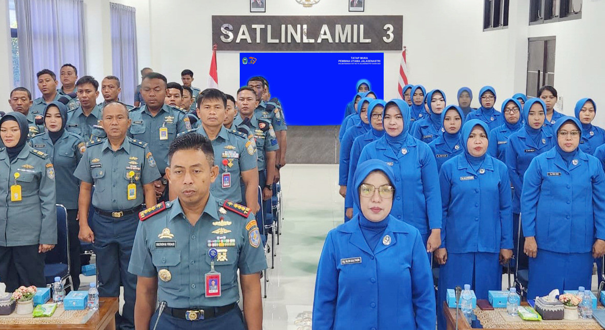 Sambut HUT Ke-79 Jalasenastri, Komandan Satlinlamil 3 dan Ketua Cabang 4 Gabungan Jalasenastri Kolinlamil Ikuti Tatap Muka Pembina Utama Dengan Anggota Jalasenastri