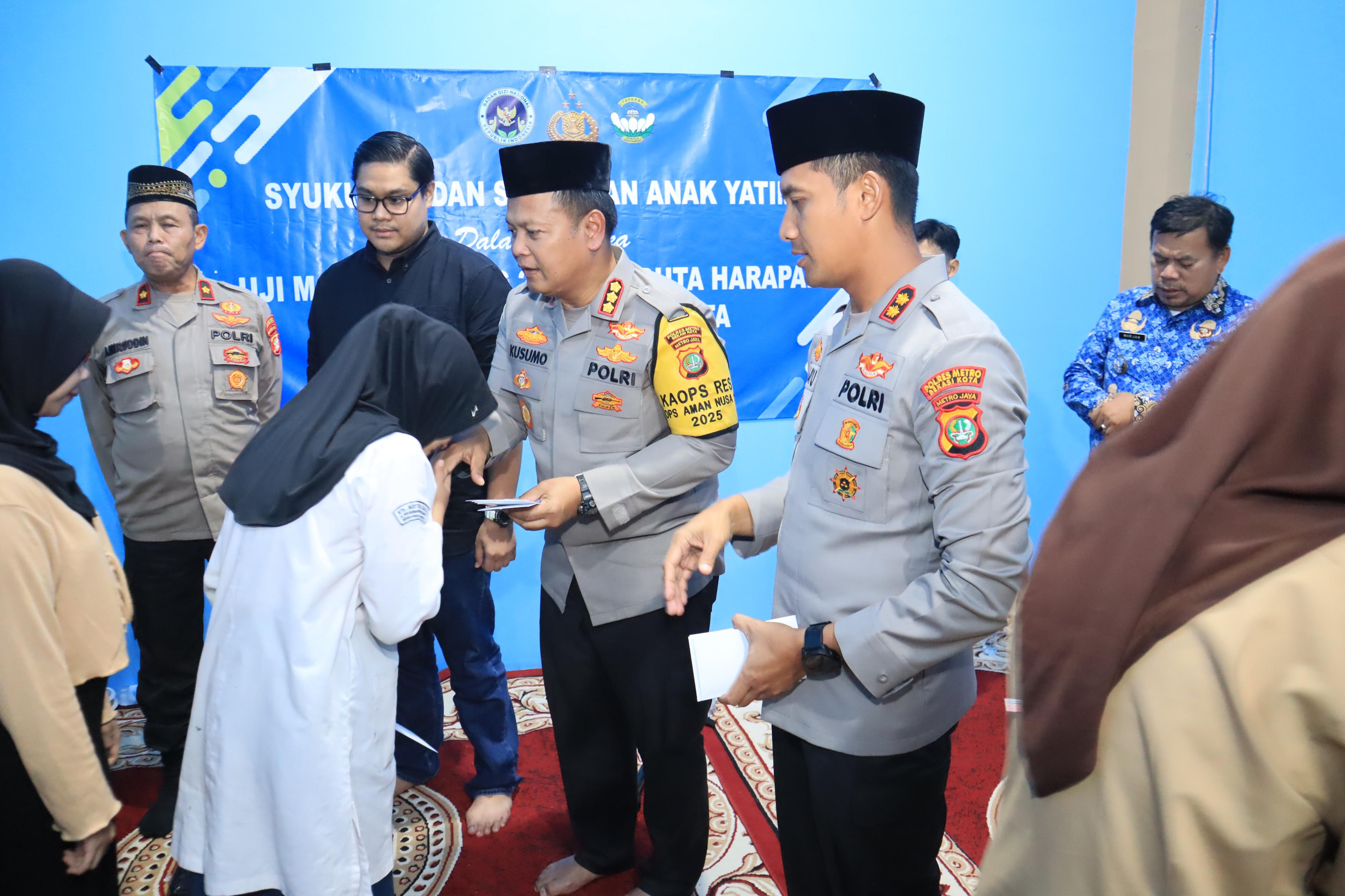 Polres Metro Bekasi Kota Kembali Uji Coba SPPG Polri