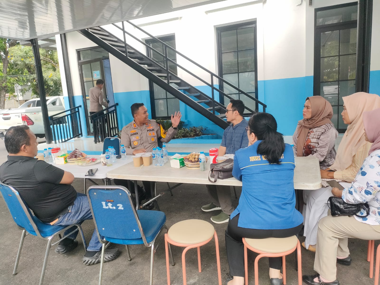 Wakapolres Metro Jakarta Utara Tinjau Kesiapan Operasional SPPG 1 dan Rencana Pembangunan SPPG 2 di Kelapa Gading