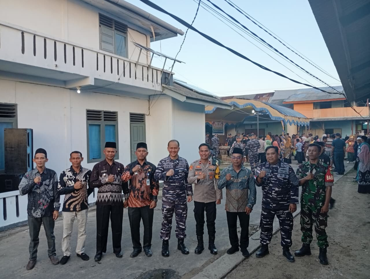 Danlanal Ranai Cek Kesiapan Prajurit Pos TNI AL Midai dan Tinjau Aset Pertahanan Srategis di Pulau Midai