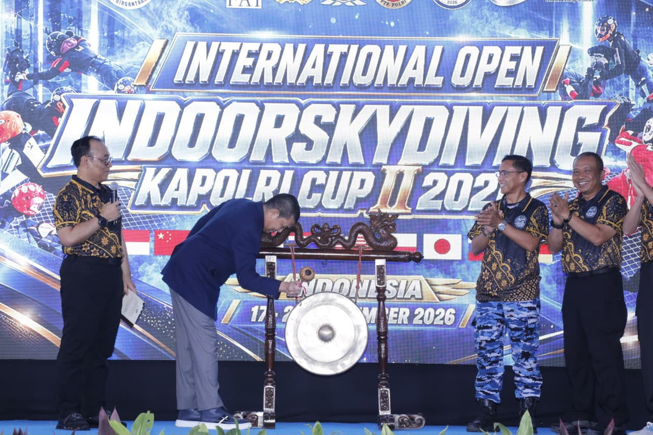 Wakapolri: Kapolri Cup II Dorong Indoor Skydiving Indonesia Mendunia