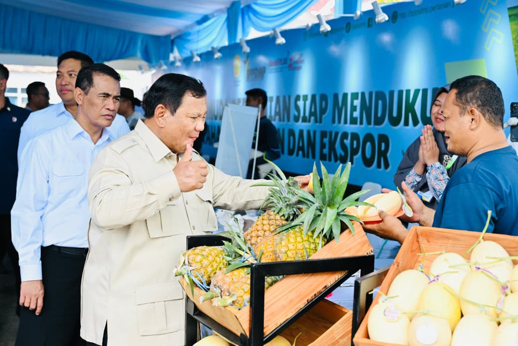 Kasad Hadiri Panen Raya di Cilebar Karawang, Presiden RI Umumkan Swasembada Pangan Nasional