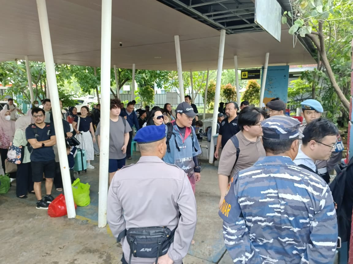 Polres Kepulauan Seribu Rutin Gelar Strong Point di Marina Ancol, Utamakan Keselamatan Penumpang