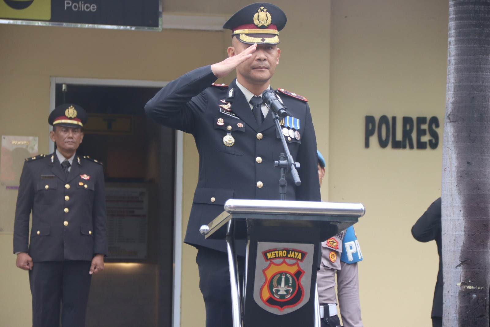 Polres Kepulauan Seribu Gelar Upacara Bela Negara, Perkuat Semangat Nasionalisme Personel