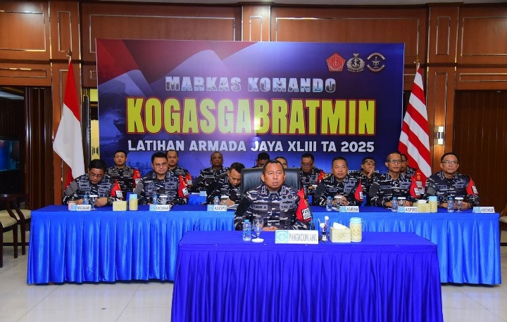 KOLINLAMIL GELAR PERSAMI DAN KKRI TAHAP DUA BERSAMA 1.000 SISWA SMK JAKARTA