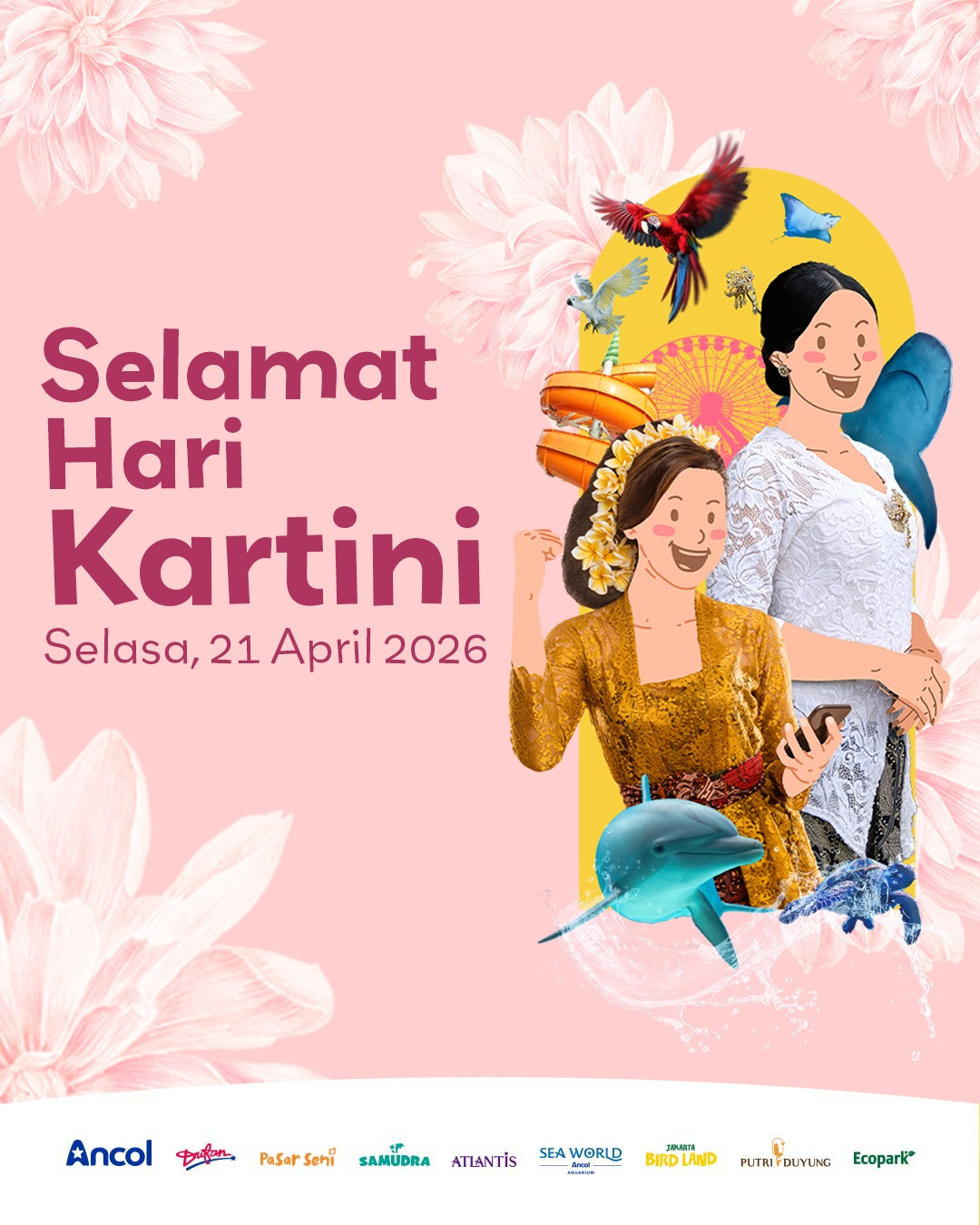 Perempuan Jadi Pilar Pariwisata Modern, Ancol Perkuat Peran di Hari Kartini