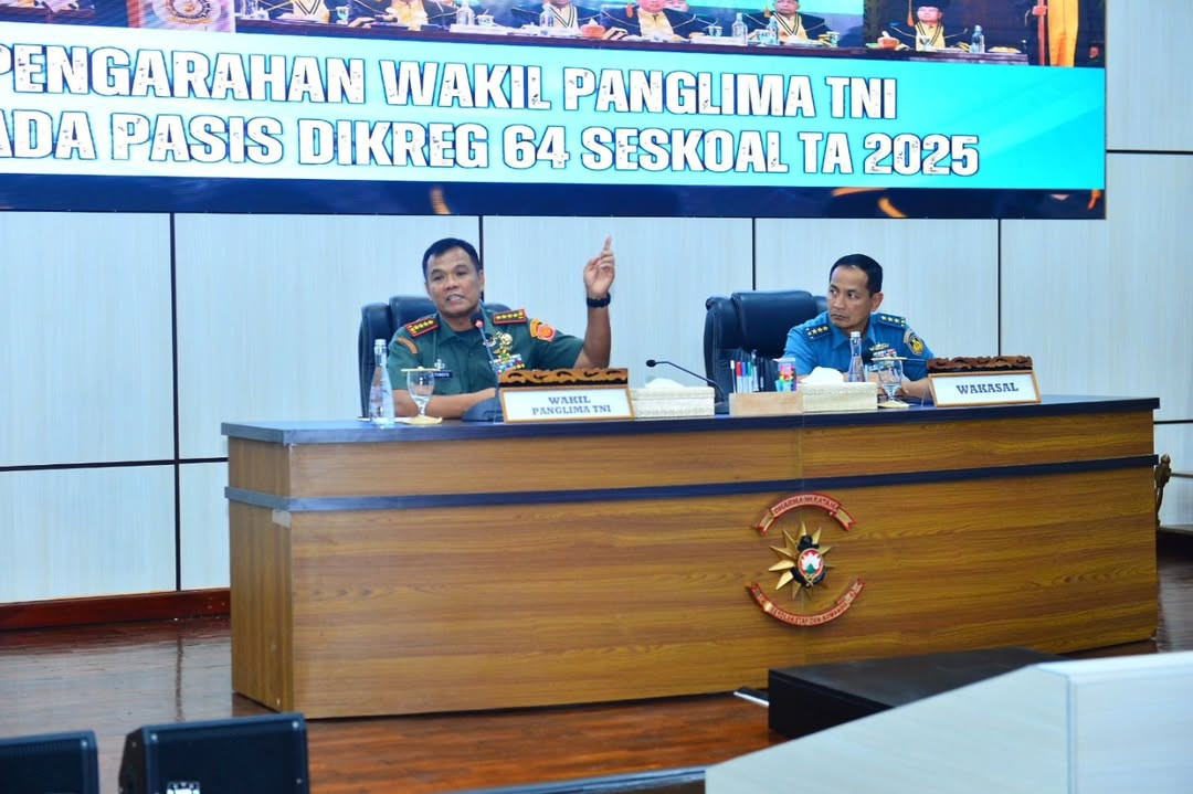 Wapang TNI: Pemimpin Harus Menjadi  Tauladan dalam Sikap dan Tindakan