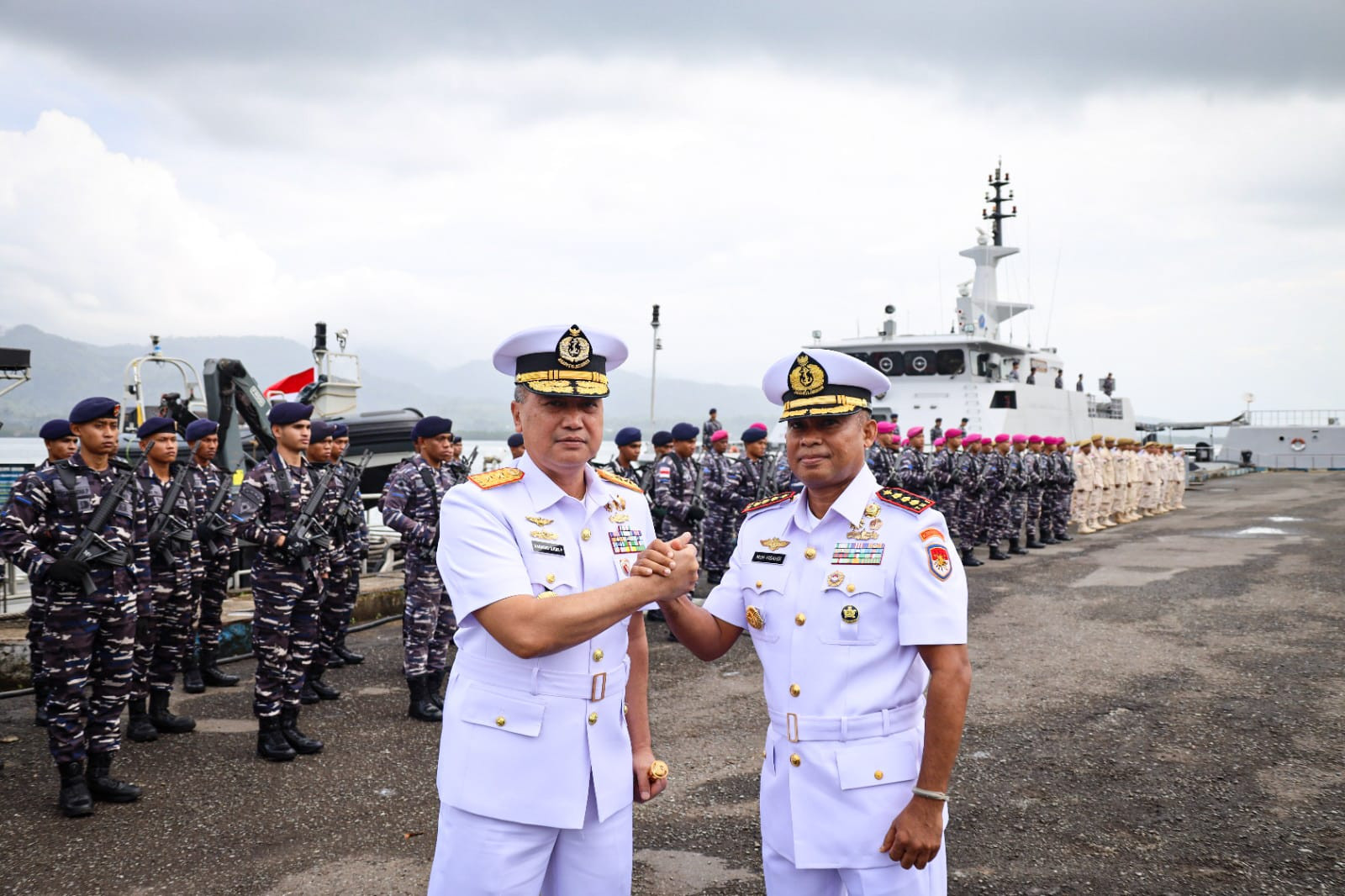Kolonel Laut (P) Muhammad Risahdi Resmi Jabat Wakil Komandan Kodaeral IX