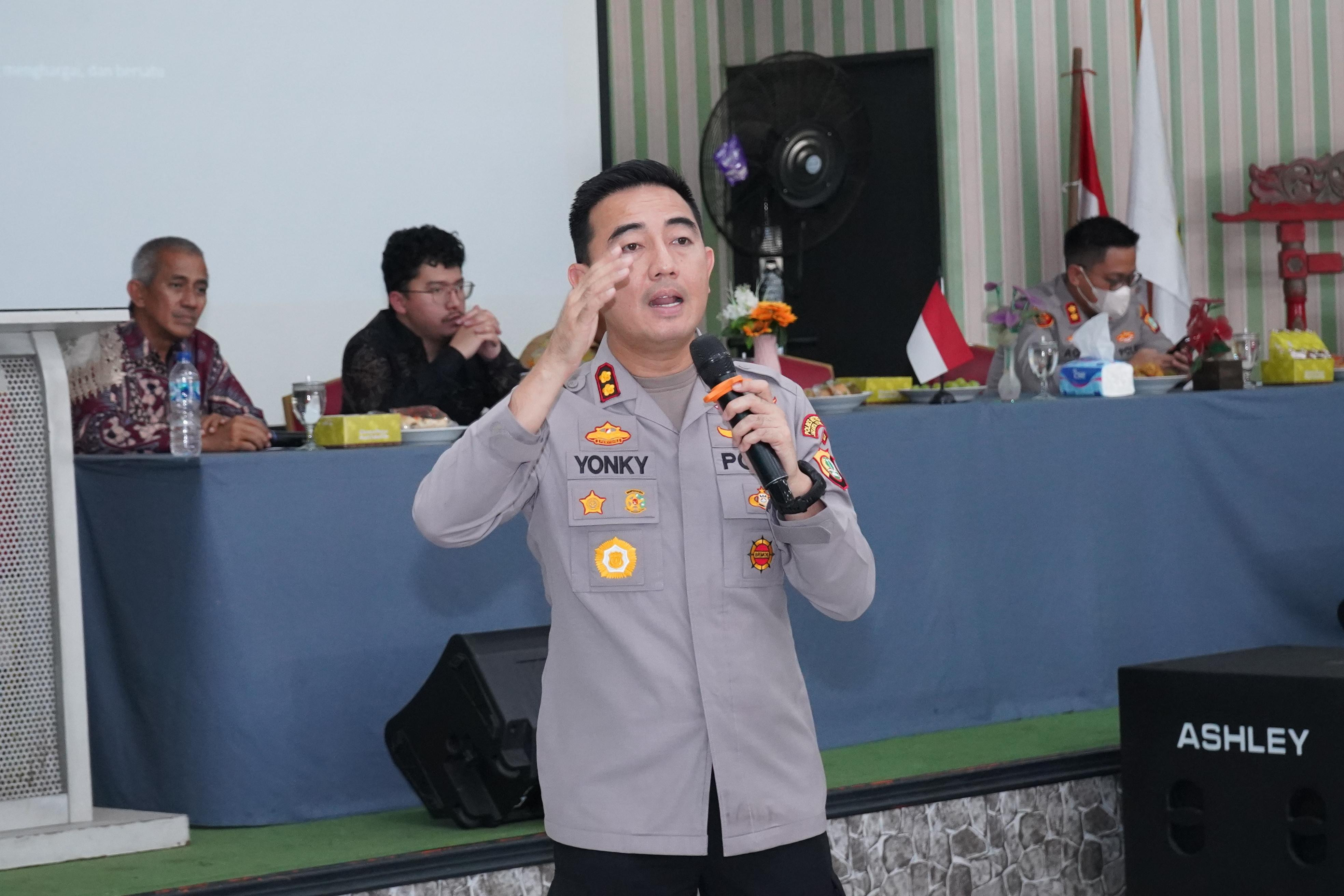 Wakapolres Jakut ke Siswa SMKN 56: Stop Tawuran, Stop Narkoba! Fokus Raih Cita-cita