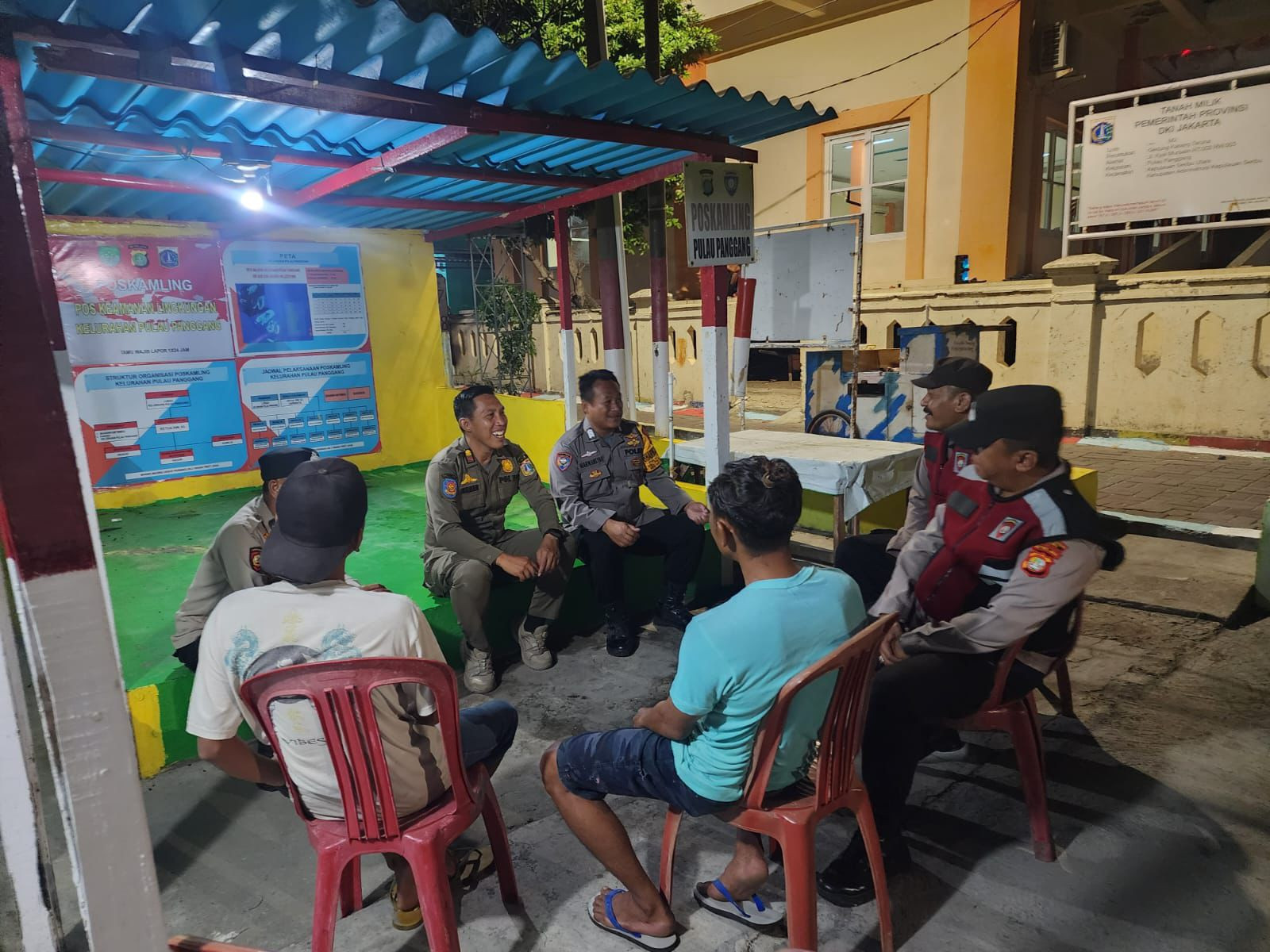 Patroli Malam Gabungan di Kepulauan Seribu, Polisi–TNI Sisir Pulau Cegah 3C, Warga Makin Tenang