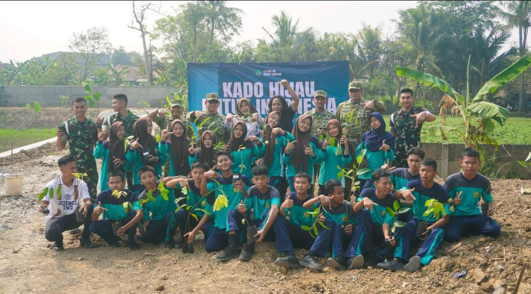 Hari Hutan Nasional, Korem 052/Wkr Tanam 2.000 Pohon sebagai "Kado untuk Indonesia