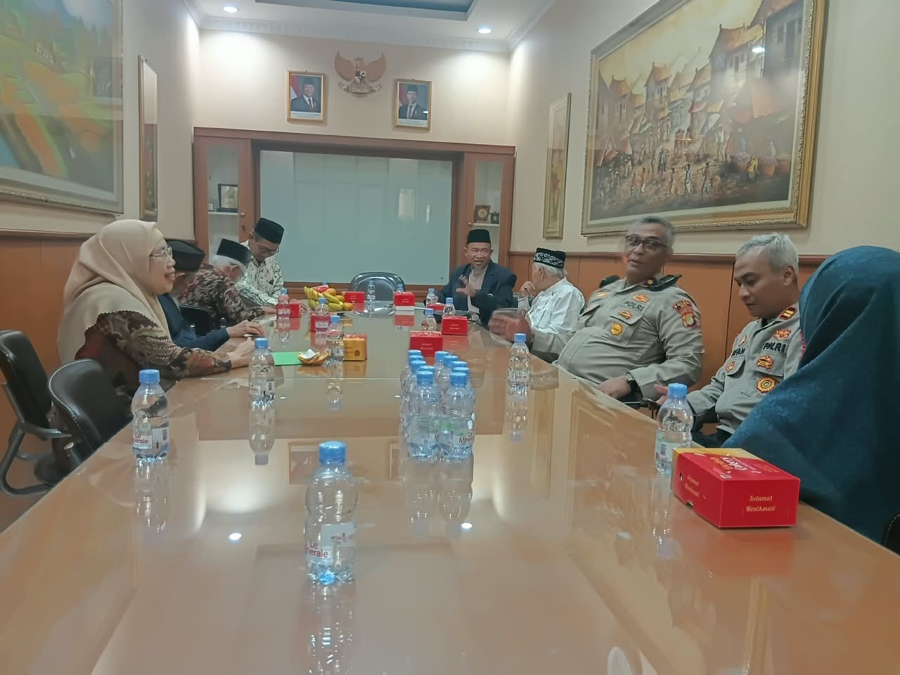 Cegah Tawuran dan Narkoba, Kapolsek Koja Bekali Pelajar SMK Sejahtera