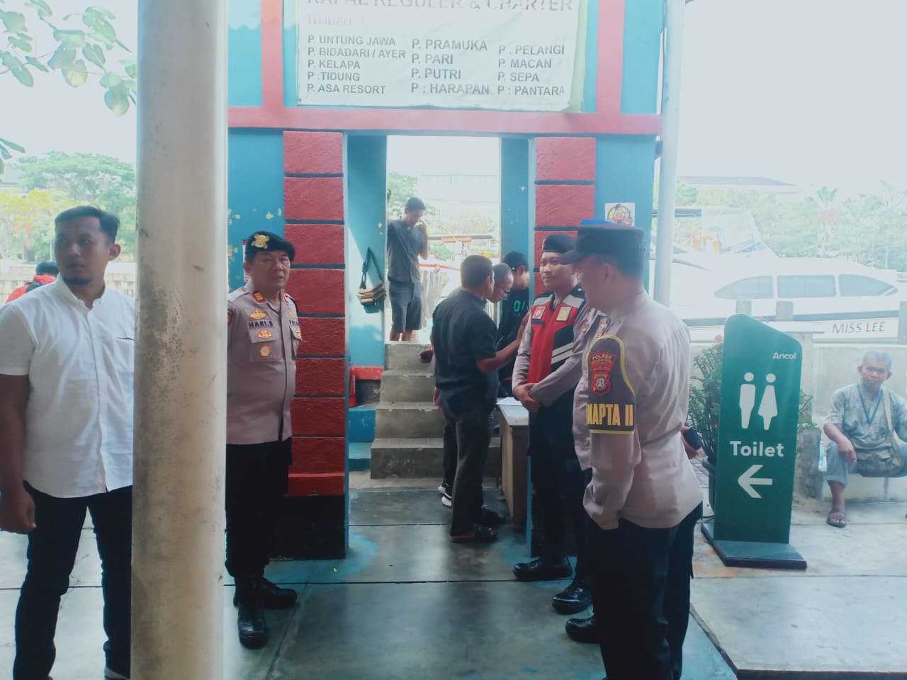 Polres Kepulauan Seribu Gelar Penyekatan di Dermaga Marina Ancol, Antisipasi Massa Demo dan Cegah Anak Sekolah Ikut Turun ke Jalan