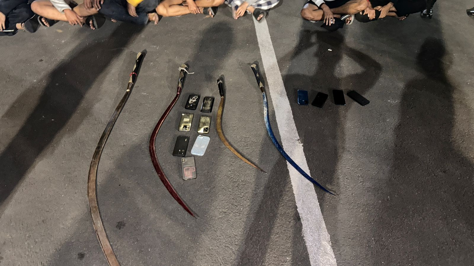 Tim Presisi Polres Metro Bekasi Kota Amankan 8 Remaja Diduga Hendak Tawuran