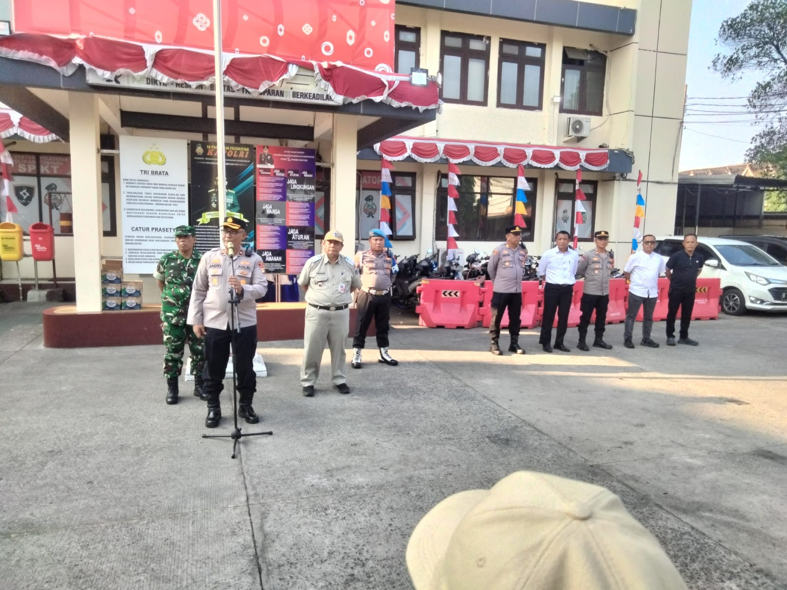 Polsek Koja Libatkan 120 Potmas Jaga Kamtibmas Lewat Program Jaga Jakarta