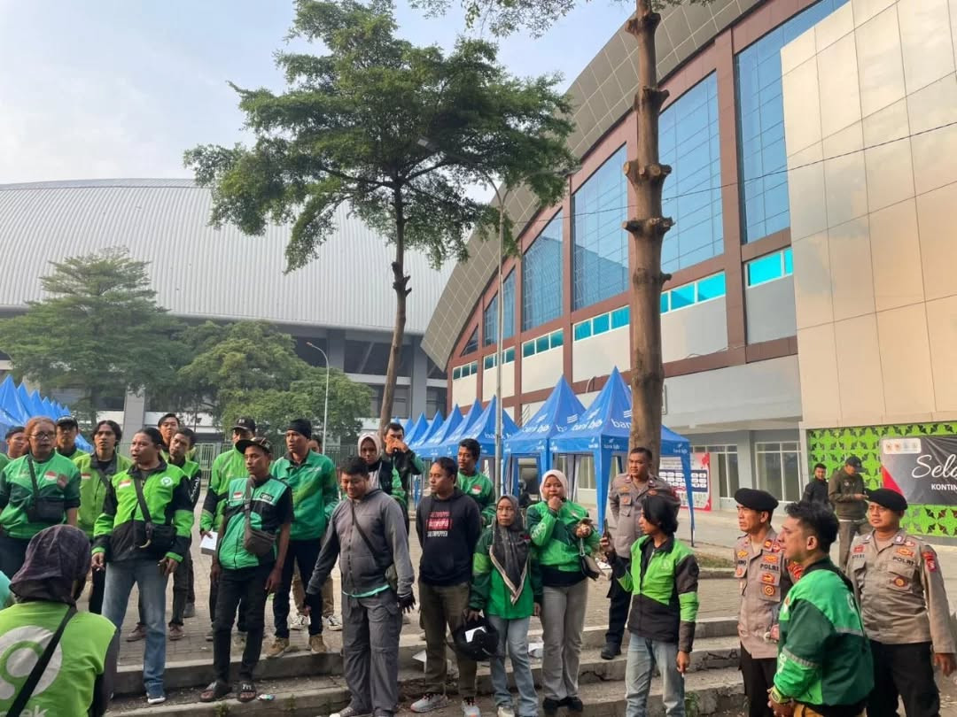 Polsek Bekasi Selatan Dukung Partisipasi Ojol Kamtibmas Untuk Jakarta Aman