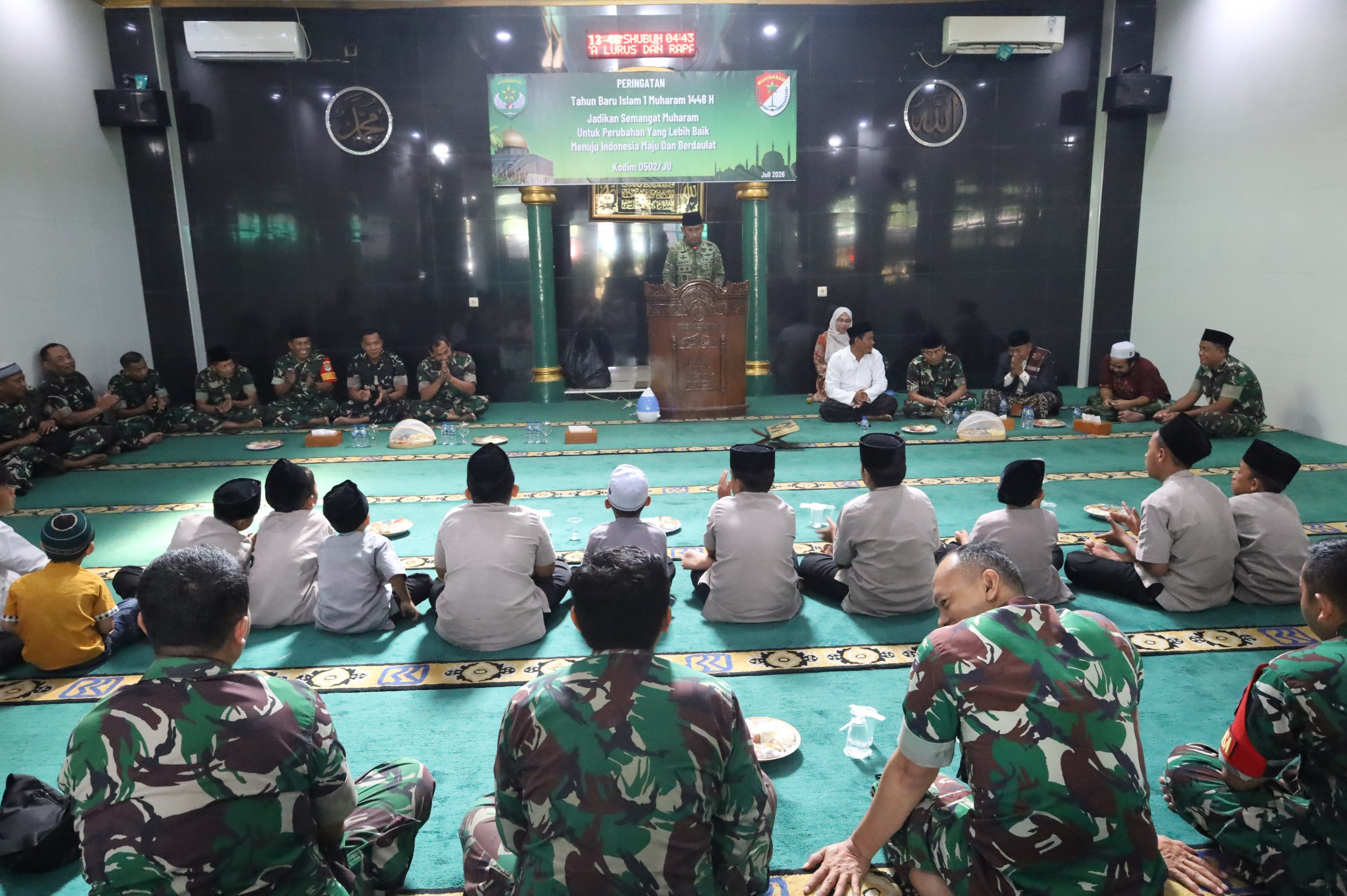 Kodim 0502/Jakarta Utara Peringati 1 Muharam 1448 H, Perkuat Semangat Hijrah dan Kepedulian Sosial
