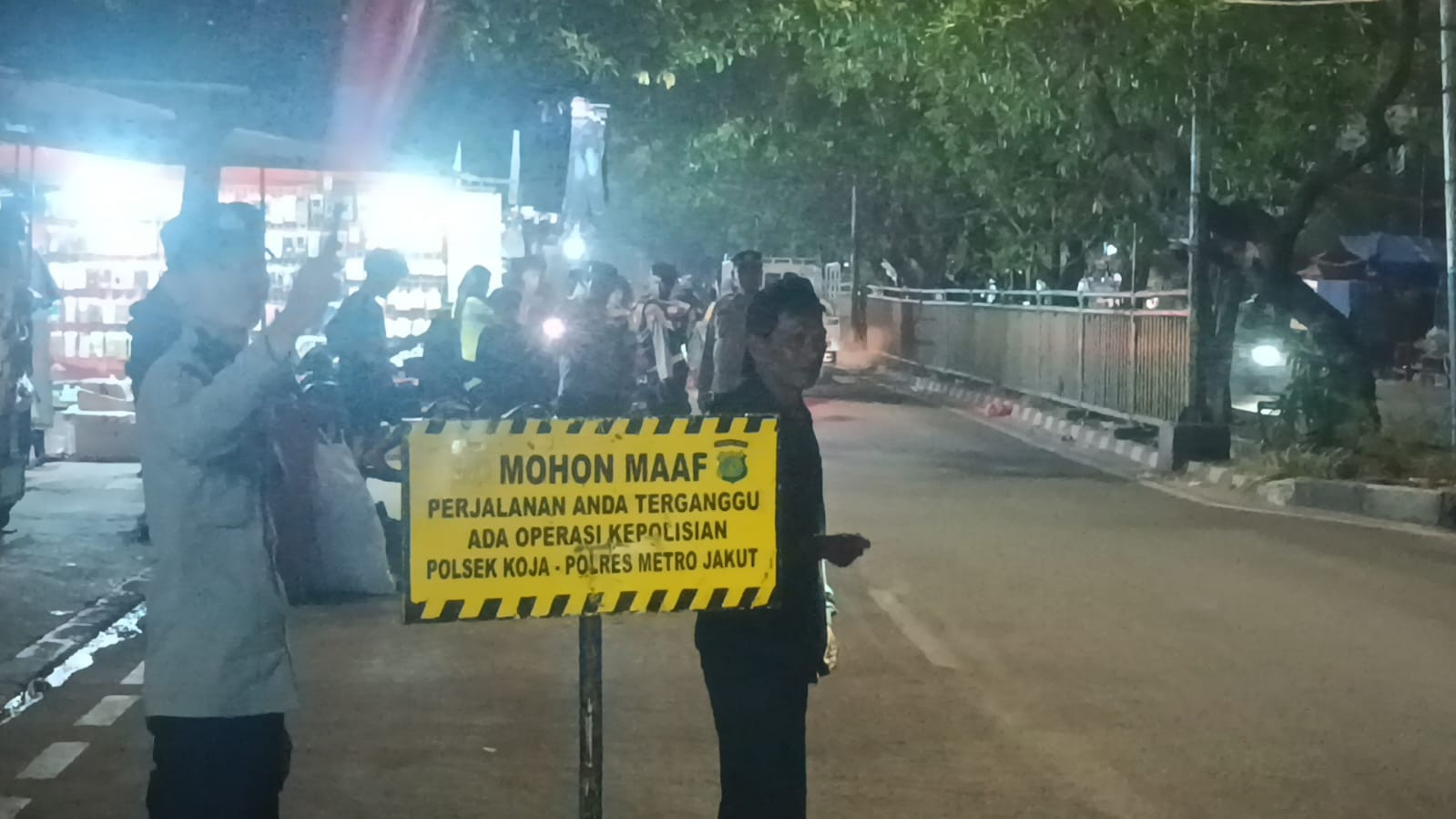 Polsek Koja Tingkatkan Patroli Dini Hari, Satu Motor Tanpa STNK Diamankan