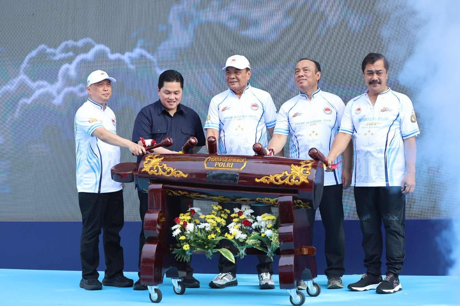 Menpora Erick Thohir Apresiasi Pekan Olahraga Polri 2026: Makin Banyak Event, Makin Baik untuk Bangsa