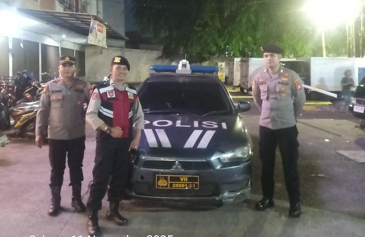 Giatkan Patroli, Polsek Bekasi Barat Berikan Rasa Aman Bagi Masyarakat