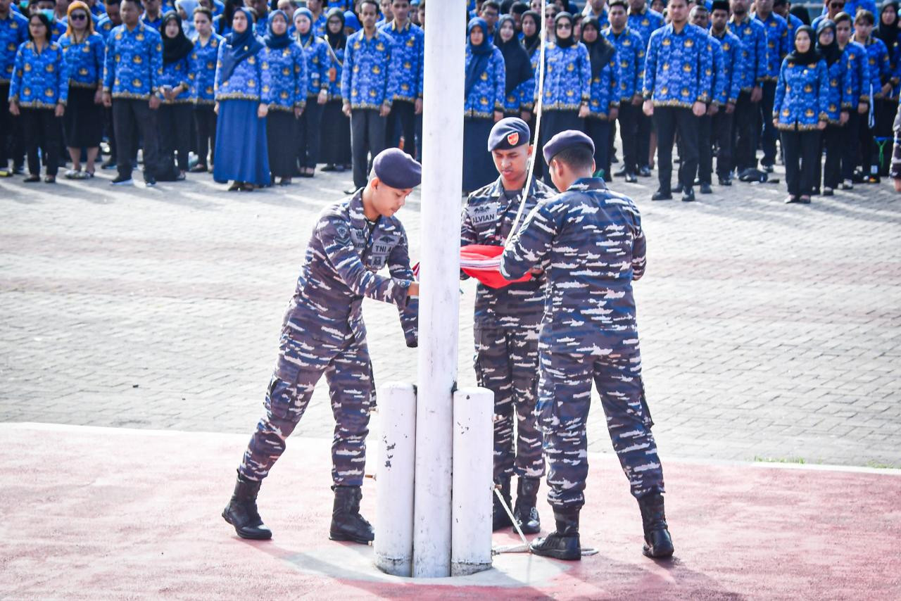 Generasi Sehat, Masa Depan Hebat, Kodaeral IX Panitia Upacara Hari Kesehatan Nasional Ke-61 Provinsi Maluku