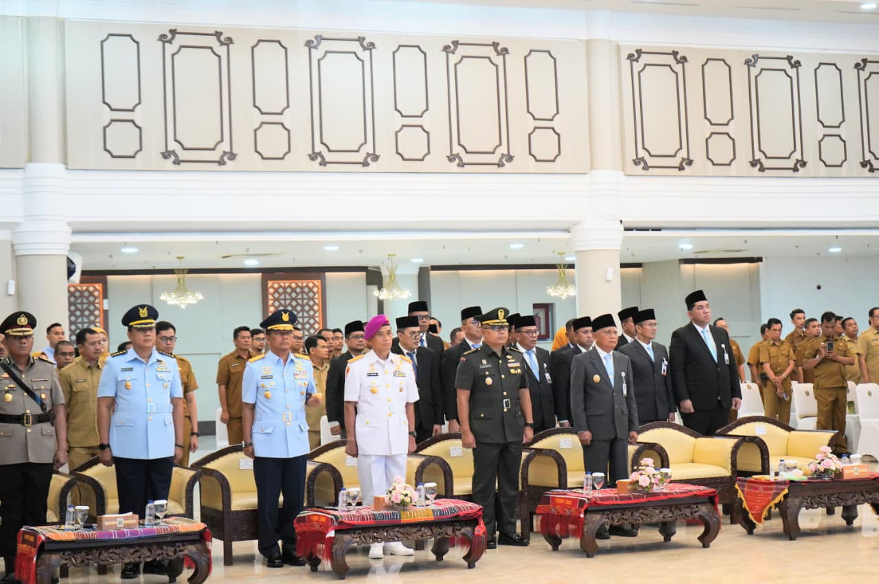 Wadan Kodaeral I Hadiri Pelantikan dan Sumpah Jabatan Penjabat Sekretaris Daerah Sumatera Utara