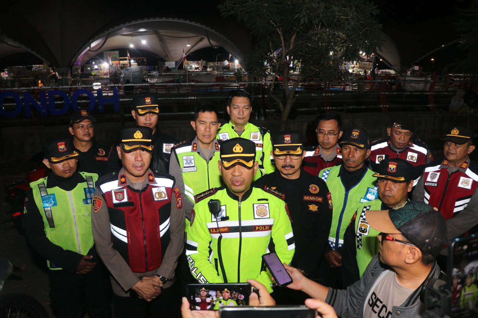 Kapolres Metro Tangerang Kota Pimpin Apel Cipta Kondisi Malam Hari