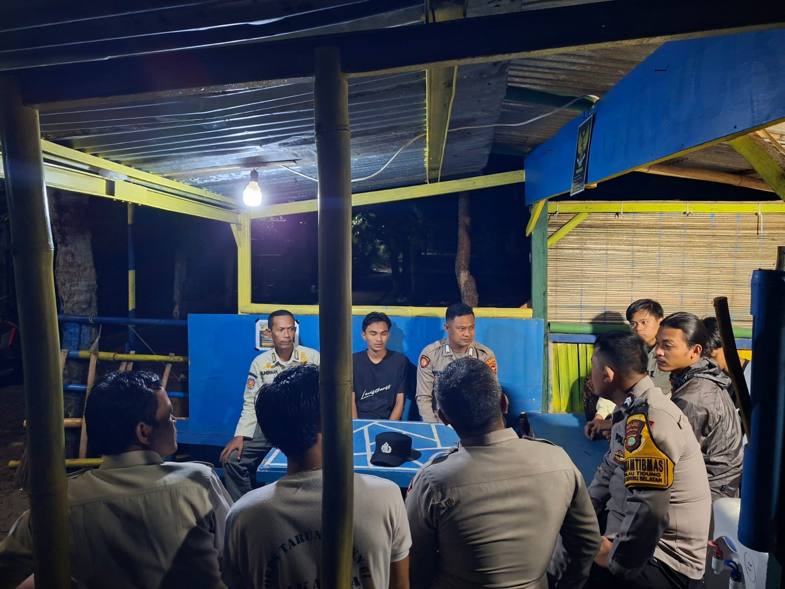 Patroli Malam Gabungan di Kepulauan Seribu Selatan, Polisi Ajak Warga Aktif Jaga Keamanan Lingkungan