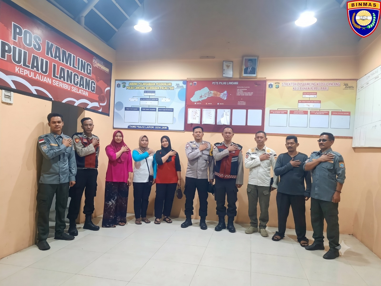 Patroli Malam Jakarta On The Spot, Polsek Kepulauan Seribu Selatan Pererat Kemitraan dengan Warga Lewat Layanan Polisi 110