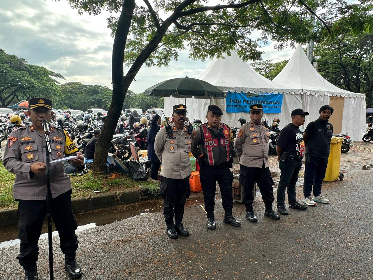 Polres Metro Jakarta Utara Siagakan 40 Personel Amankan Awesome Skool Fest di Ancol