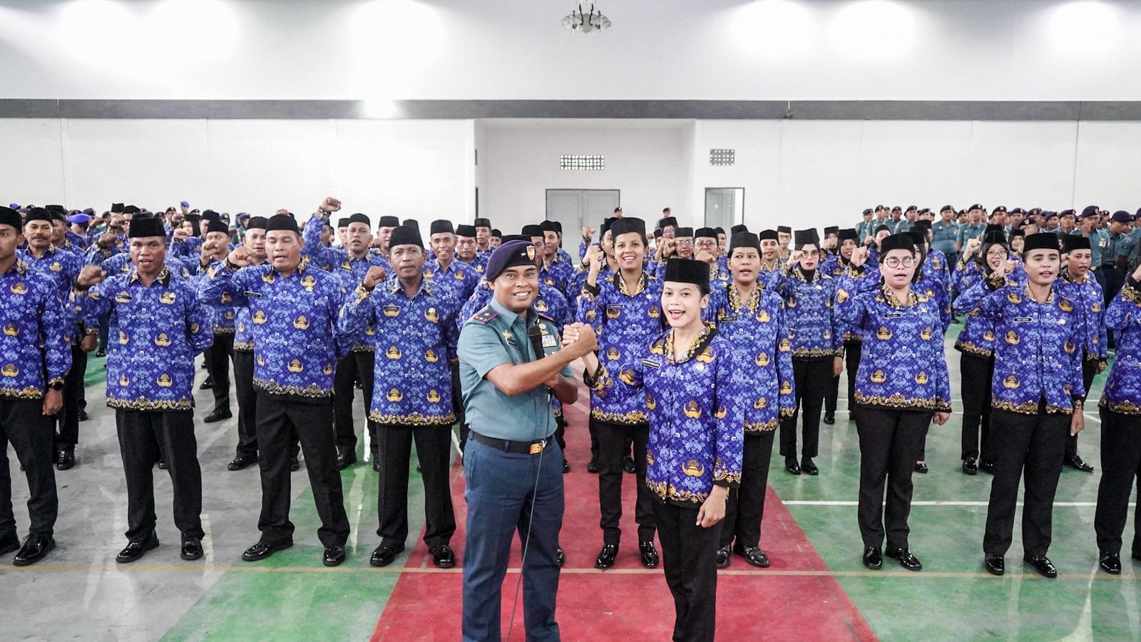 Wadan Kodaeral IX Pimpin Apel Khusus Dalam Rangka Memperingati HUT KORPRI Tahun 2025