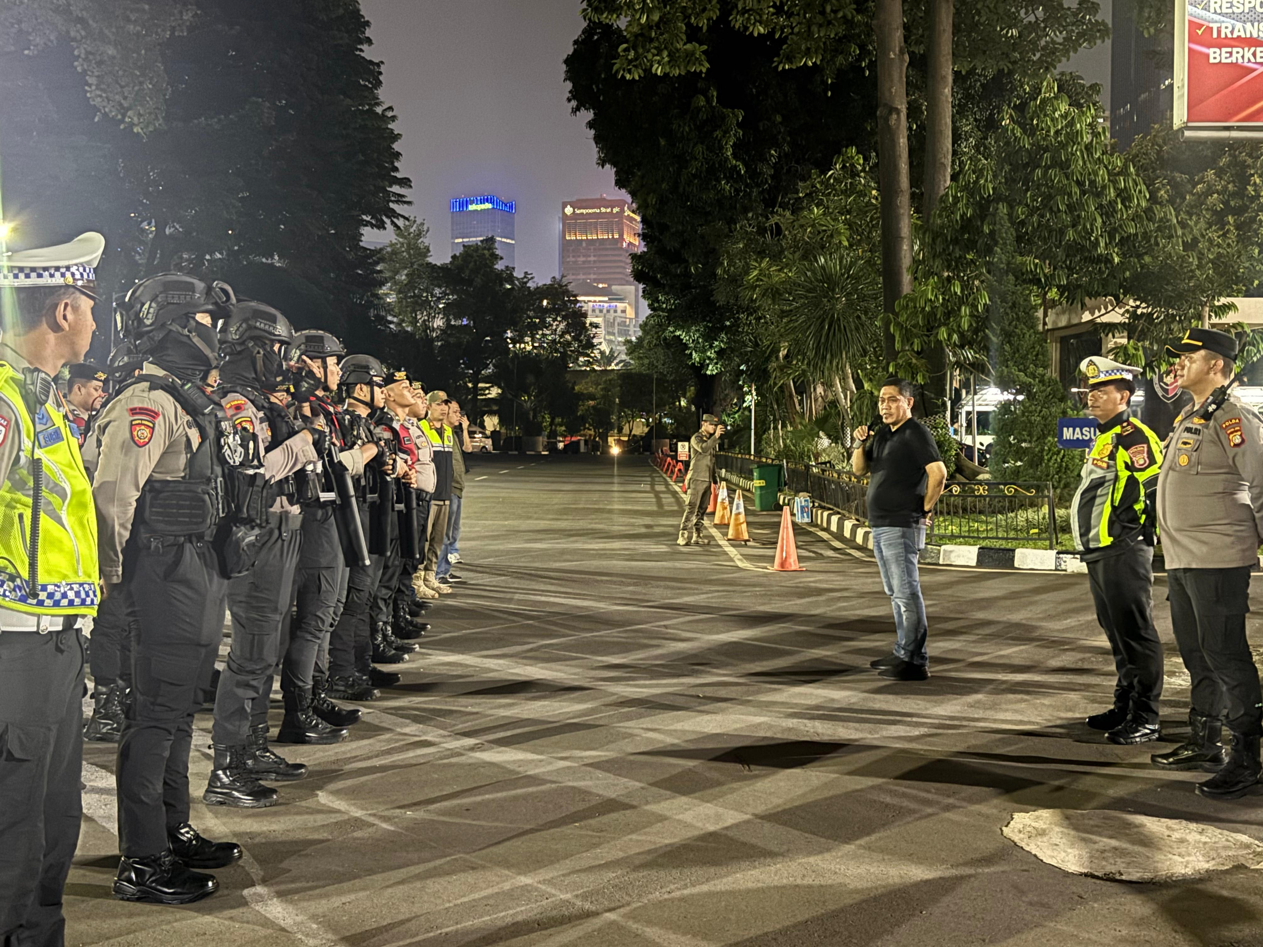 Polda Metro Jaya Gelar Patroli Malam di Jakarta