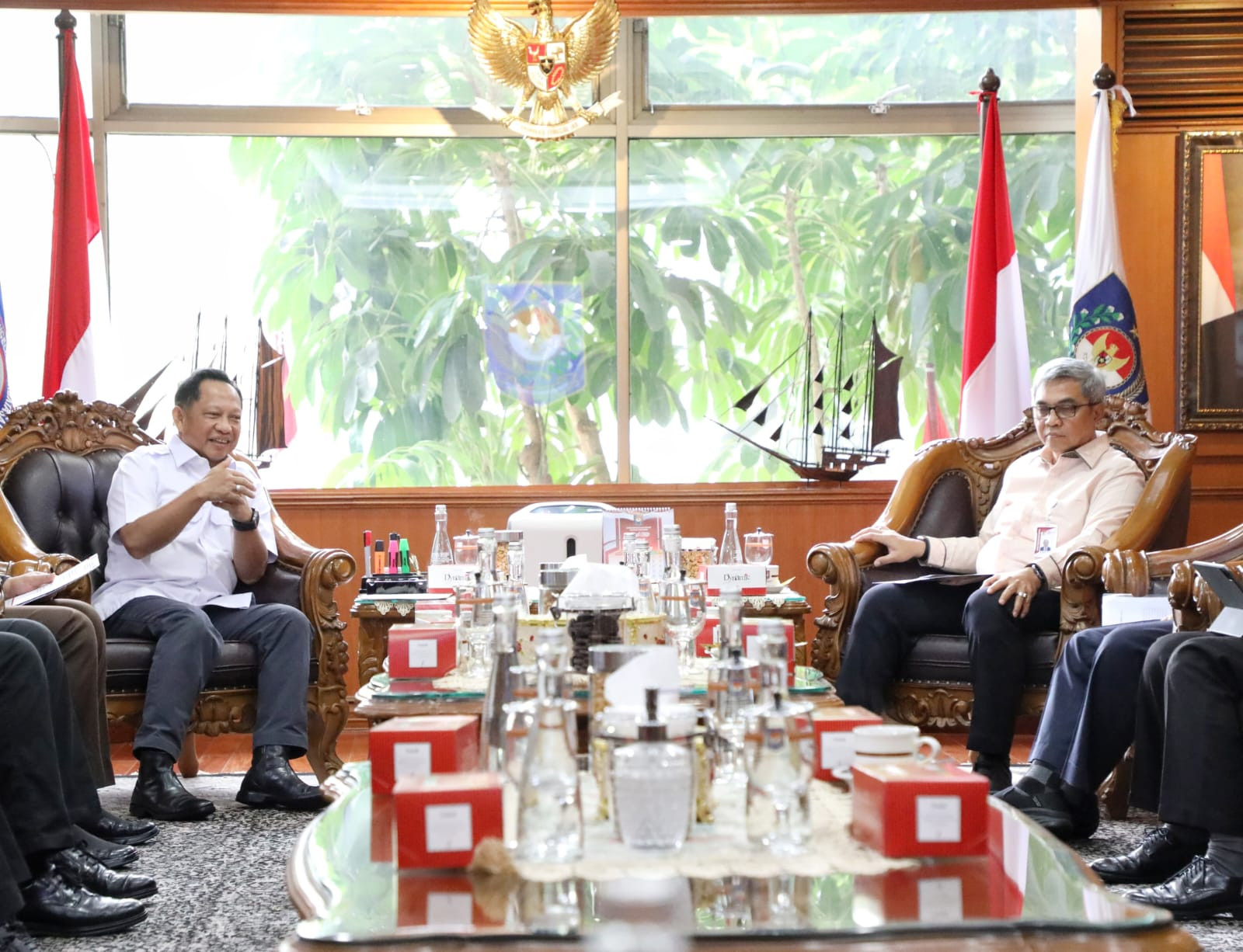 Mendagri dan Ketua KPK Bahas Penguatan Pendidikan Anti Korupsi dan Transparansi Pelayanan Publik