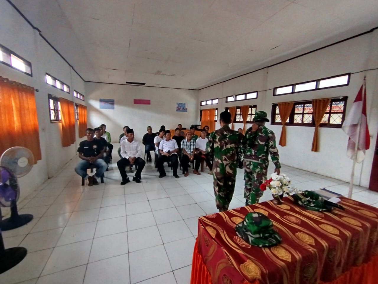 Satgas TMMD Kodim 1506/Namlea Gelar Sosialisasi Masyarakat Tanggap Bencana