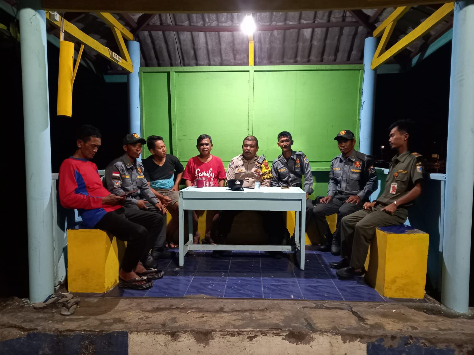 Patroli Malam Aman Nusa I 2025, Polsek Kepulauan Seribu Utara Bersama TNI dan Stakeholder Jaga Keamanan