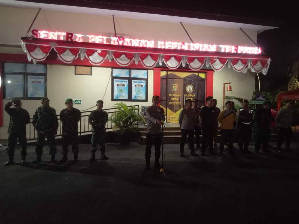 Apel Bersama di Polsek Kelapa Gading, TNI-Polri dan Masyarakat Komitmen Jaga Kamtibmas Kondusif