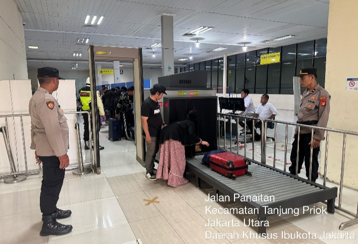 Polres Pelabuhan Tanjung Priok Amankan Debarkasi KM Dobonsolo dari Surabaya