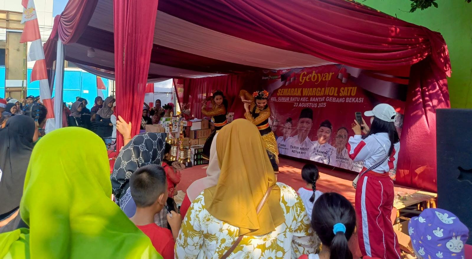 Warga Sumurbatu Meriahkan HUT RI ke-80 dengan Gebyar Semarak RW 01